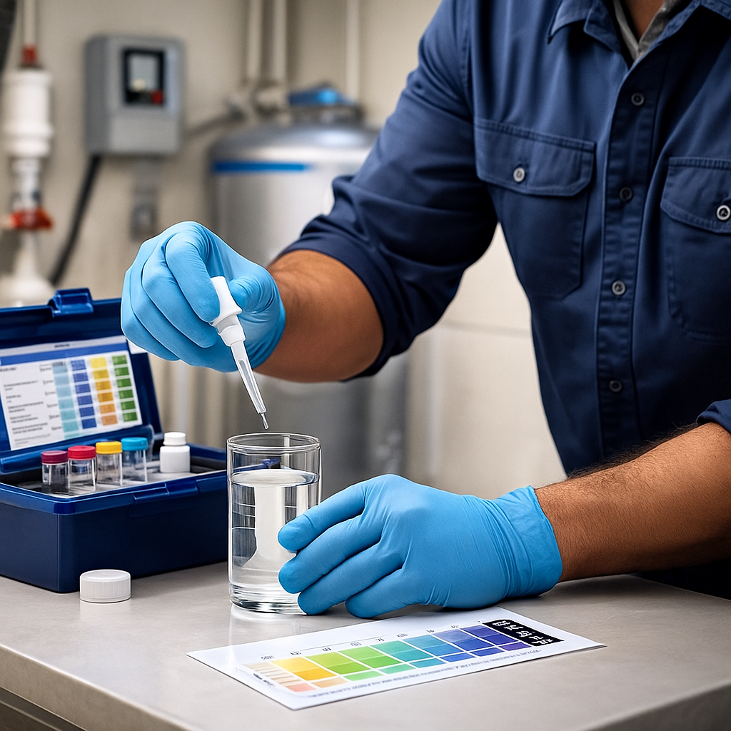 Hard Water testing in Calgary